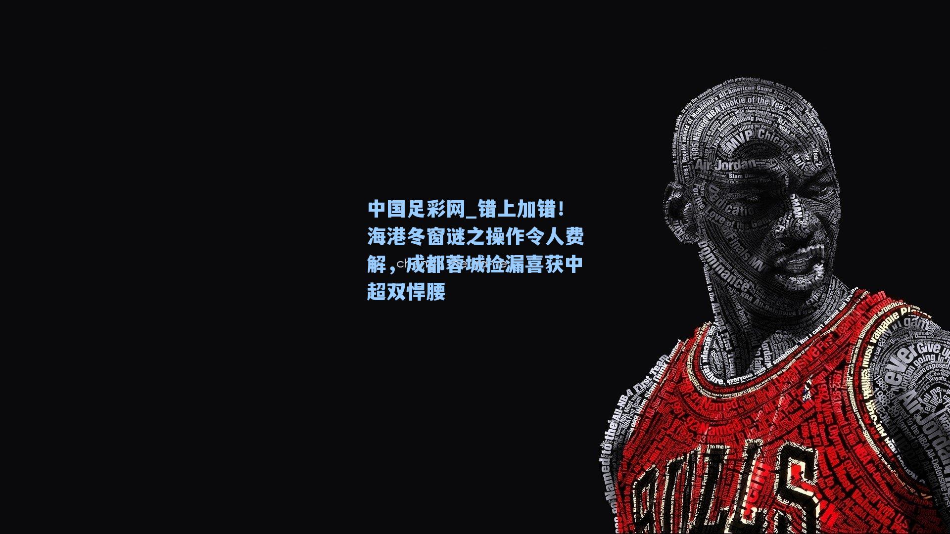 中国足彩网_错上加错！海港冬窗谜之操作令人费解，成都蓉城捡漏喜获中超双悍腰